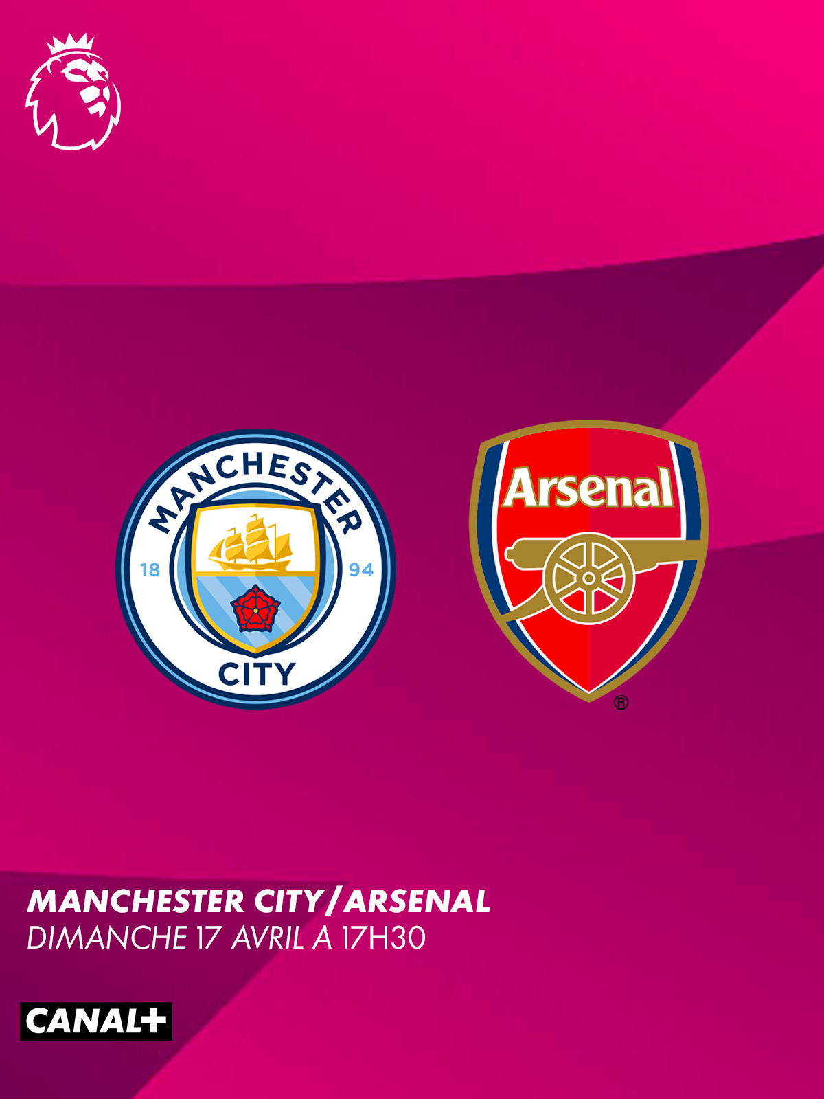 Manchester City vs Arsenal - 17 avril