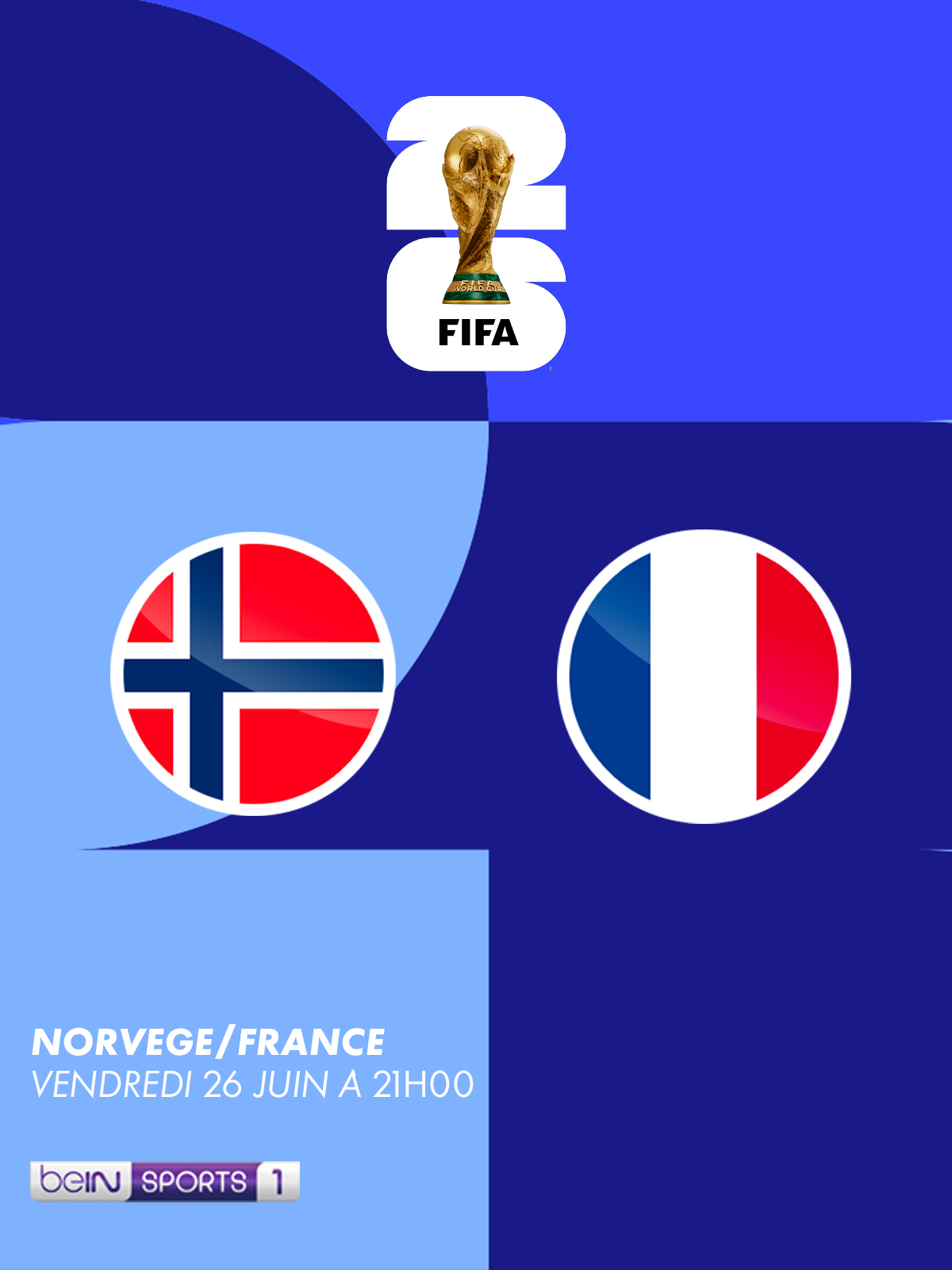 France vs Norvège - du 26 juin
