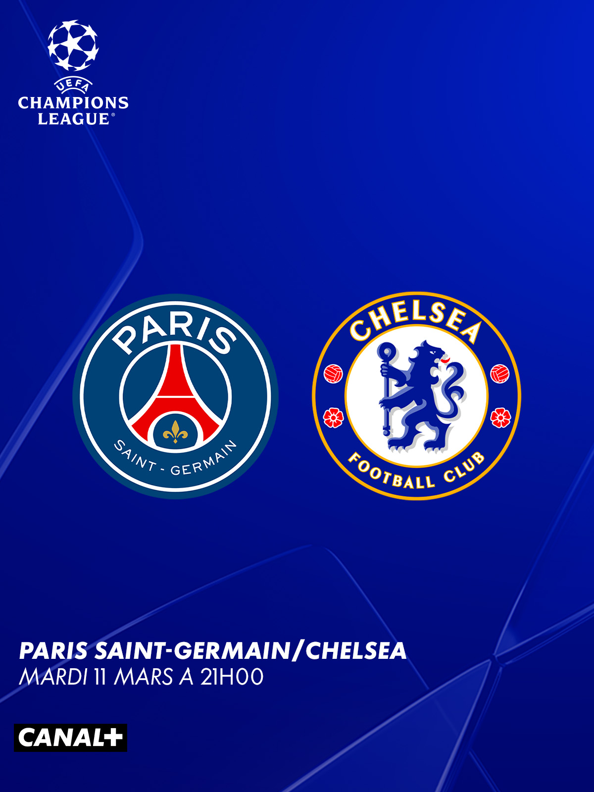 Paris Saint-Germain vs Chelsea - 11 mars