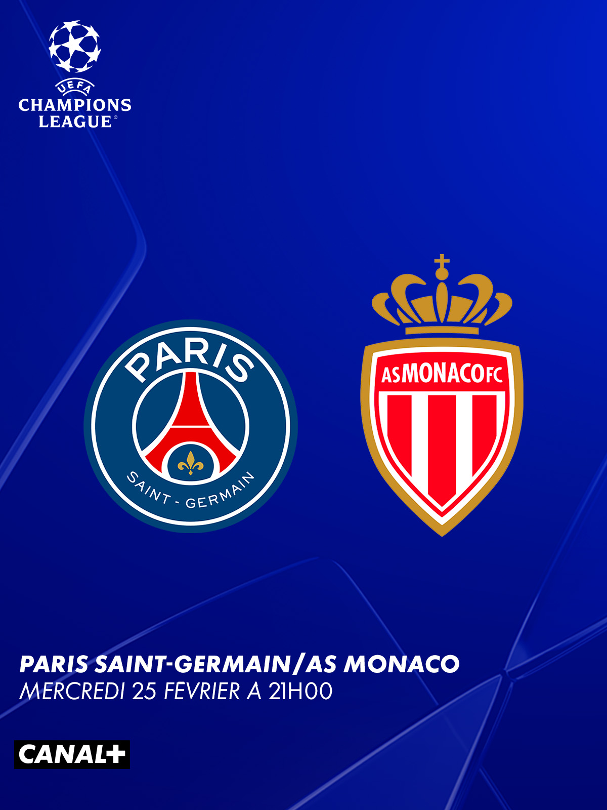 Paris Saint-Germain vs AS Monaco - 25 février