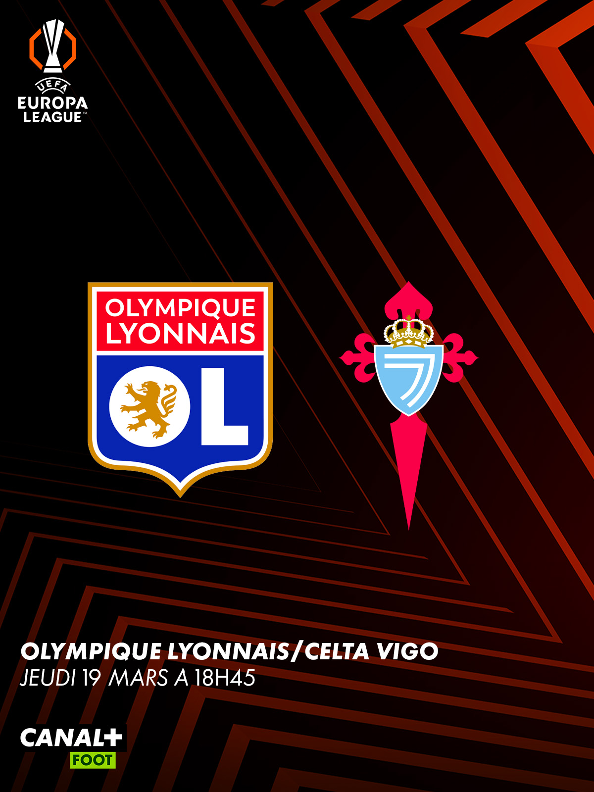 Olympique Lyonnais vs Celta Vigo - 19 mars