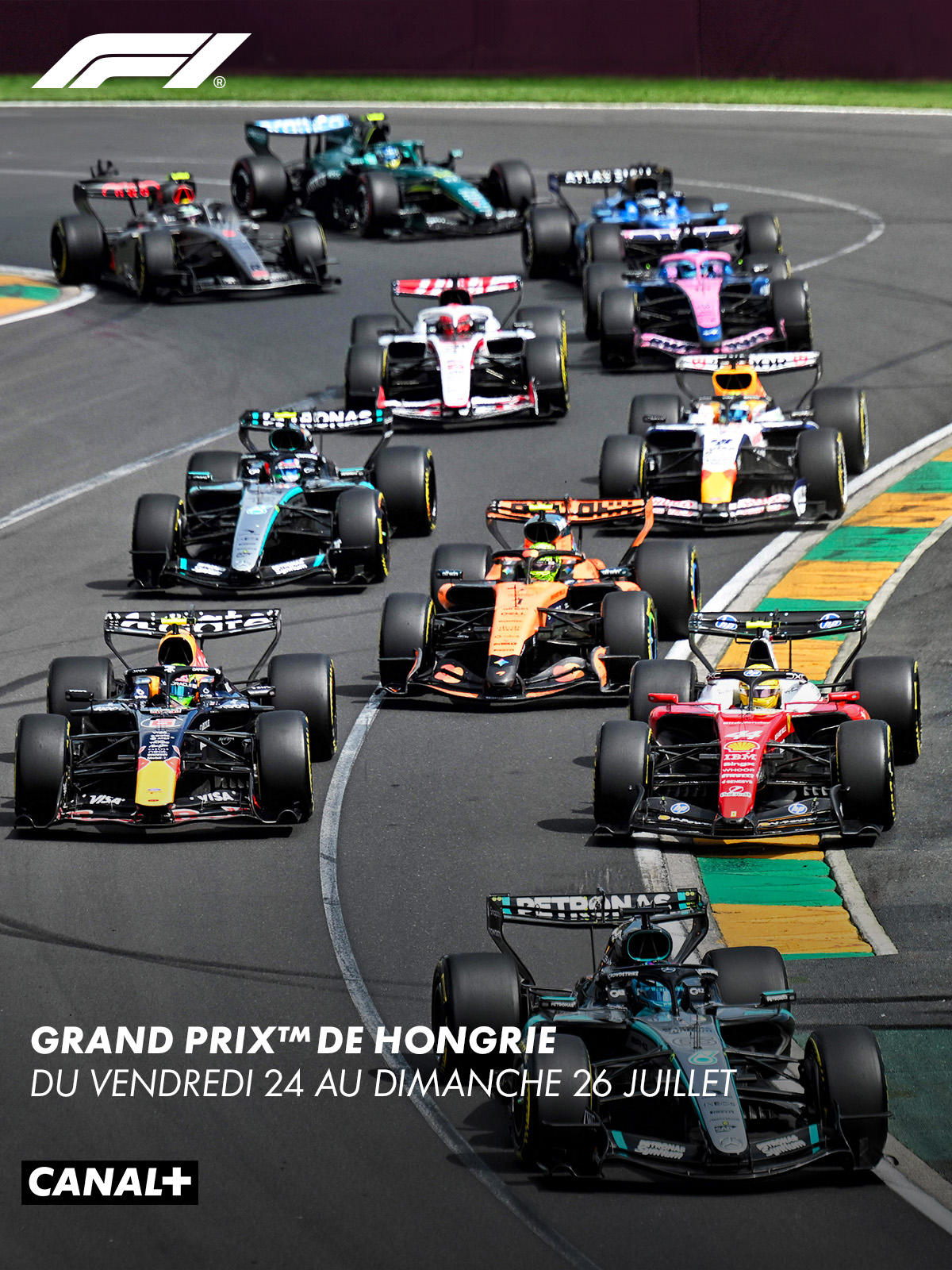F1 Grand Prix de Hongrie - du 24 au 26 juillet