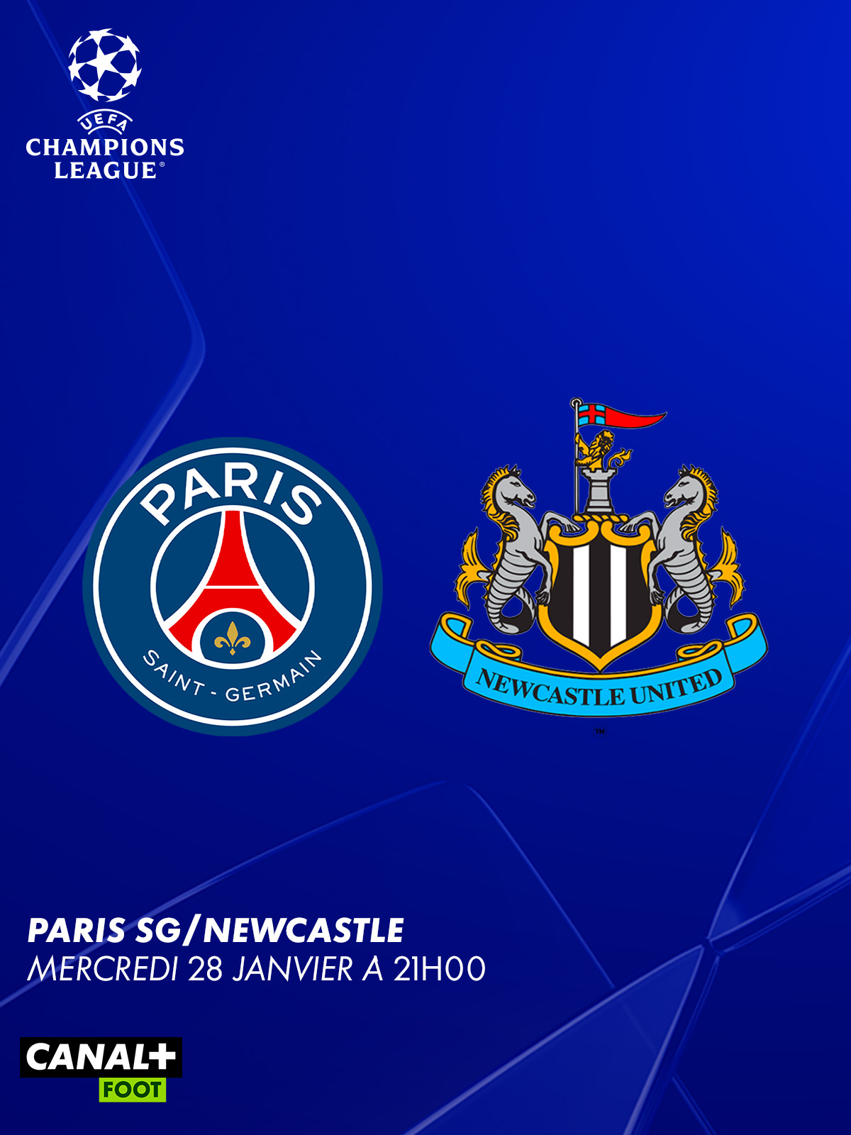 Paris SG vs Newcastle - 28 Janvier