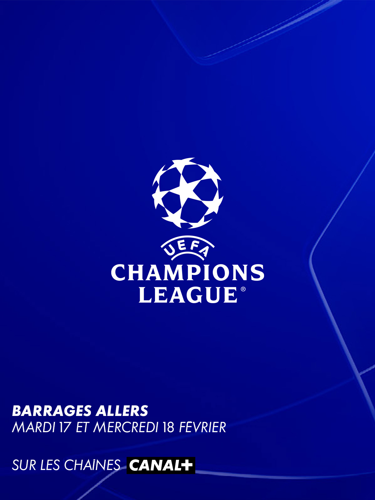 Barrages Aller Ligue des Champions - 17-18 Février