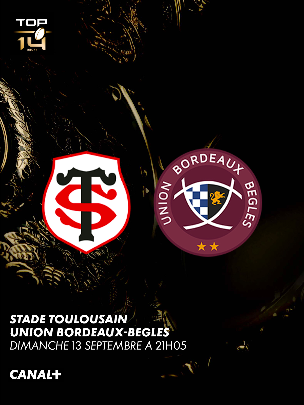 Rugby - Top 14 - Stade Toulousain / Union Bordeaux-B&egrave;gles