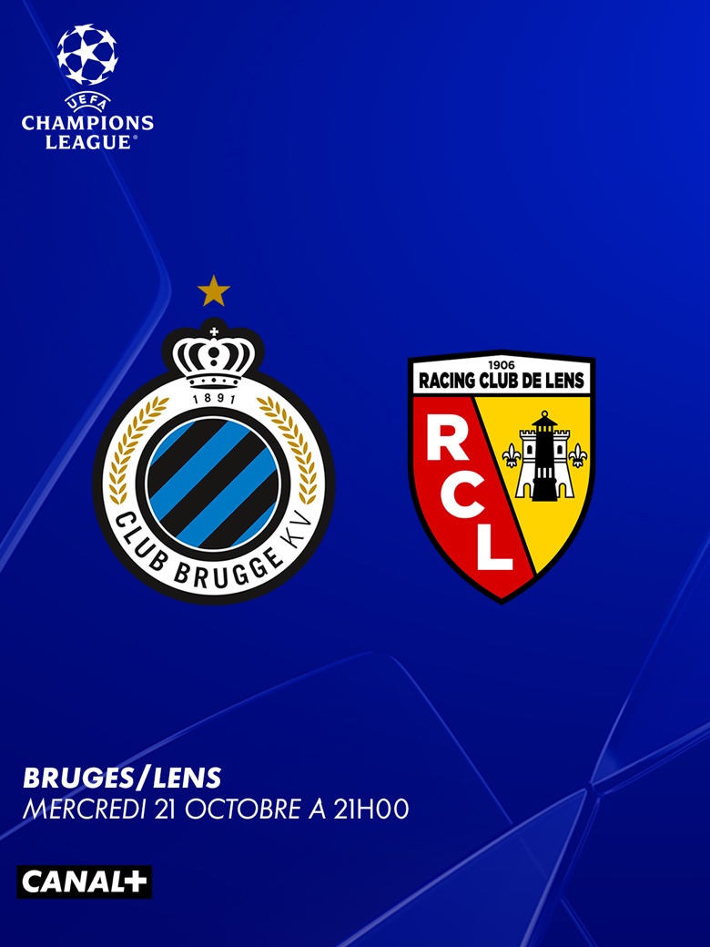 Football - Bruges - Lens - Ligue des Champions - mercredi 21 octobre, 21h00