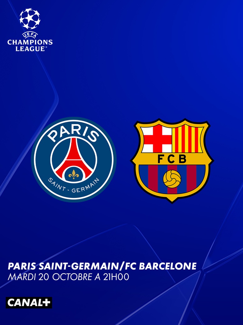 Football - Paris Saint-Germain - FC Barcelone - Ligue des Champions - mardi 20 octobre, 21h00