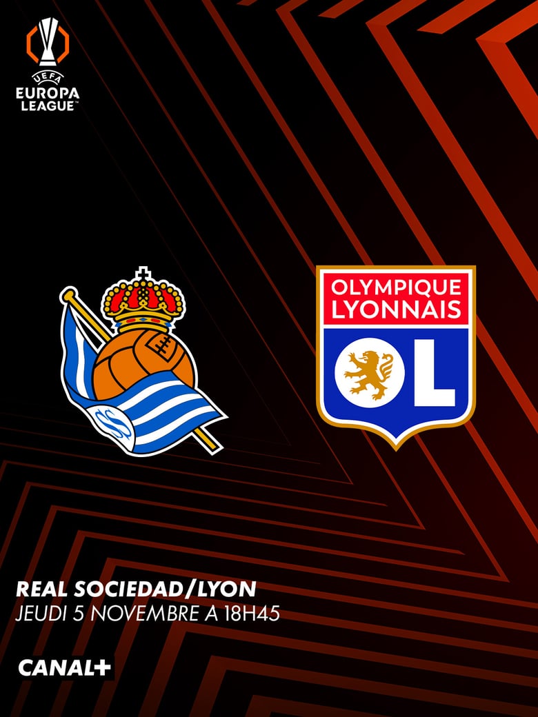 Football - Real Sociedad - Lyon - Ligue Europa - jeudi 5 novembre, 18h45