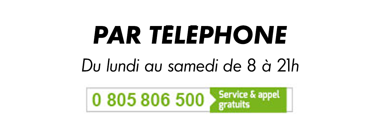 Horaires service client